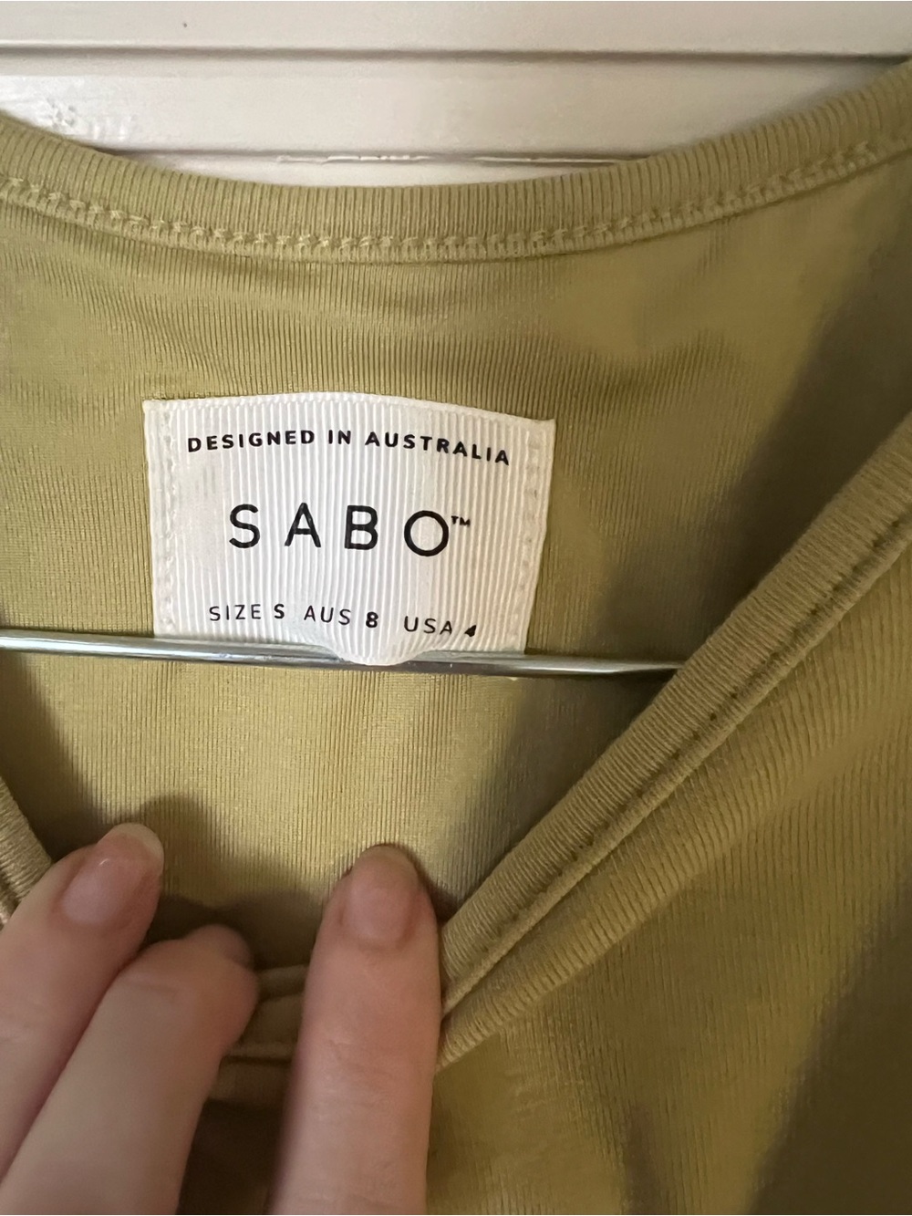 Sabo Skirt Sage Green Ruched Drawstring Crop Top & Maxi Skirt Set - Picture 4 of 6